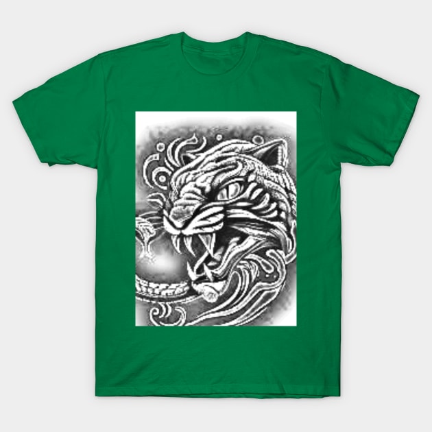 Cabeza  Dragon T-Shirt by Creativemarket Diseño